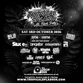 Dj Jay Mac's Tropical Splash All Black Party