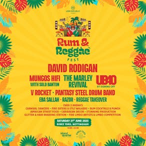 Rum & Reggae Festival 2025 | Binks Yard Nottingham