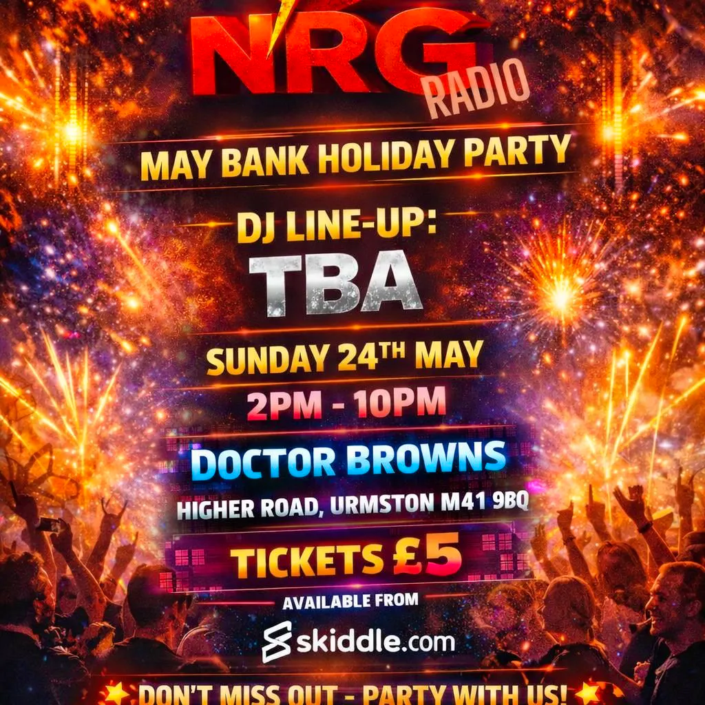 Love NRG Bank Holiday all dayer at Doctor Browns, Urmston, Manchester