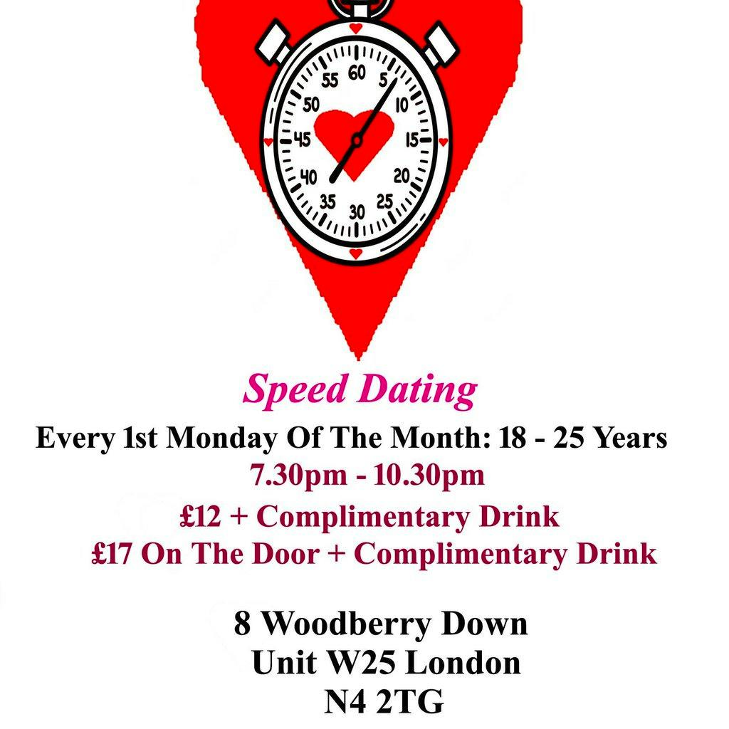 Speed Dating. 18 -  25 years. Mondays at Creativity In Our Hands: Suzanne Asphall