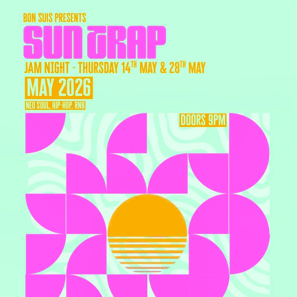 Bon Suis Presents: Suntrap Jam Night at The Full Moon And Attic Bar