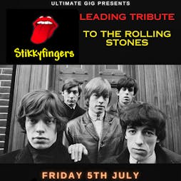 Stikky Fingers - Established Tribute to The Rolling Stones Tickets | The York Vaults York  | Fri 5th July 2024 Lineup