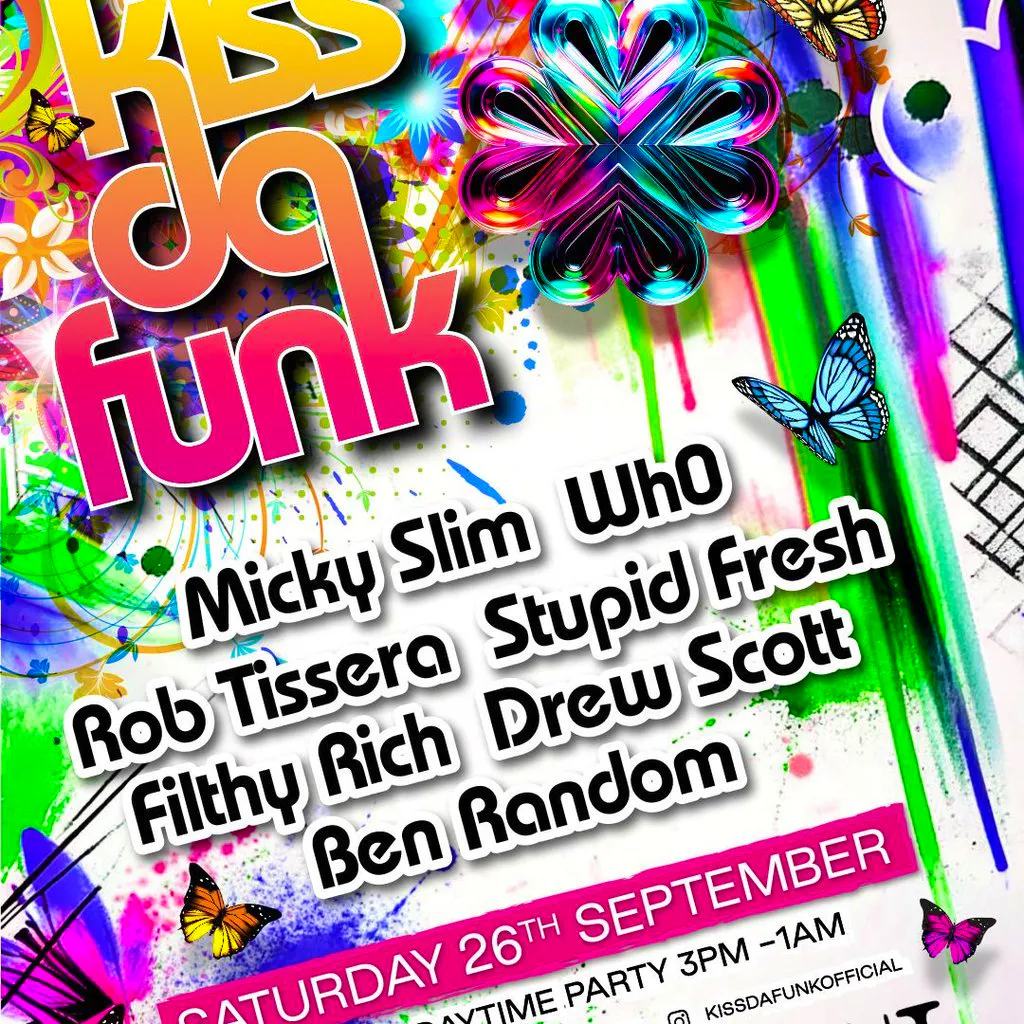 Kissdafunk end of Summer Ball at Mint Warehouse