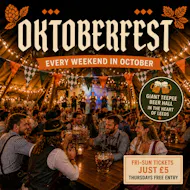 OKTOBERFEST: Leeds City Centre at BAR Events Leeds
