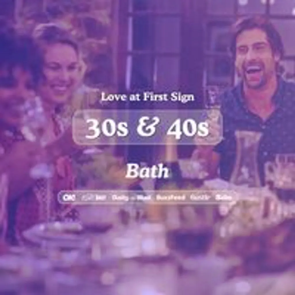 30s & 40s Singles Night at Bootlegger Bath| Love at First Sign at The Bootlegger In Bath