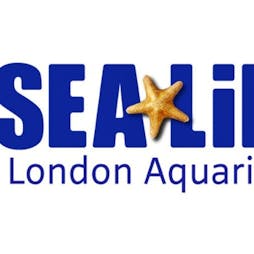 Sea Life London - Standard Entry | Sealife London Aquarium London  | Sat 15th January 2022 Lineup