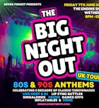 BIG NIGHT OUT - 80s v 90s Wetherby, Engine Shed