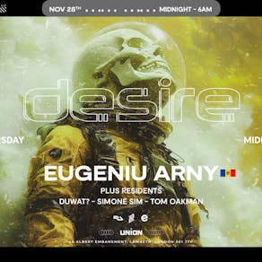 Desire - WEEKLY THURSDAY After Party - Eugeniu Arny