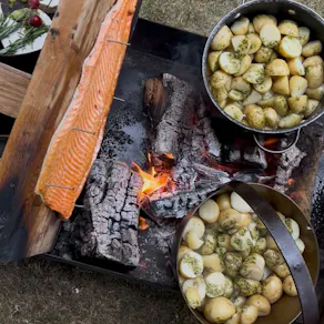 Folklore and Feast Over Fire