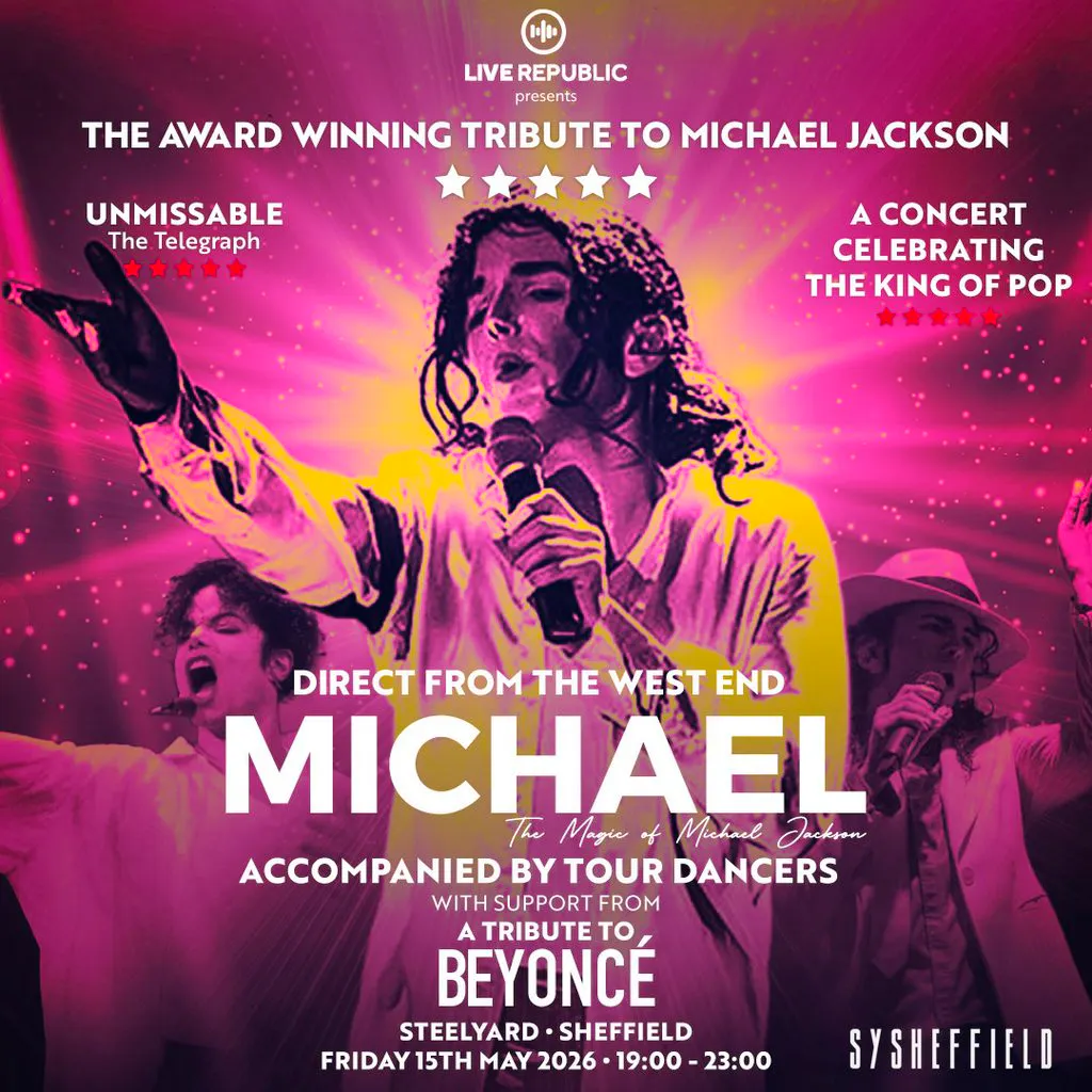 MICHAEL | The Magic of Michael Jackson | SteelYard, Sheffield at SYSheffield (Steel Yard)