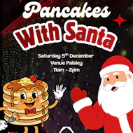 Pancakes with Santa at Venue Paisley