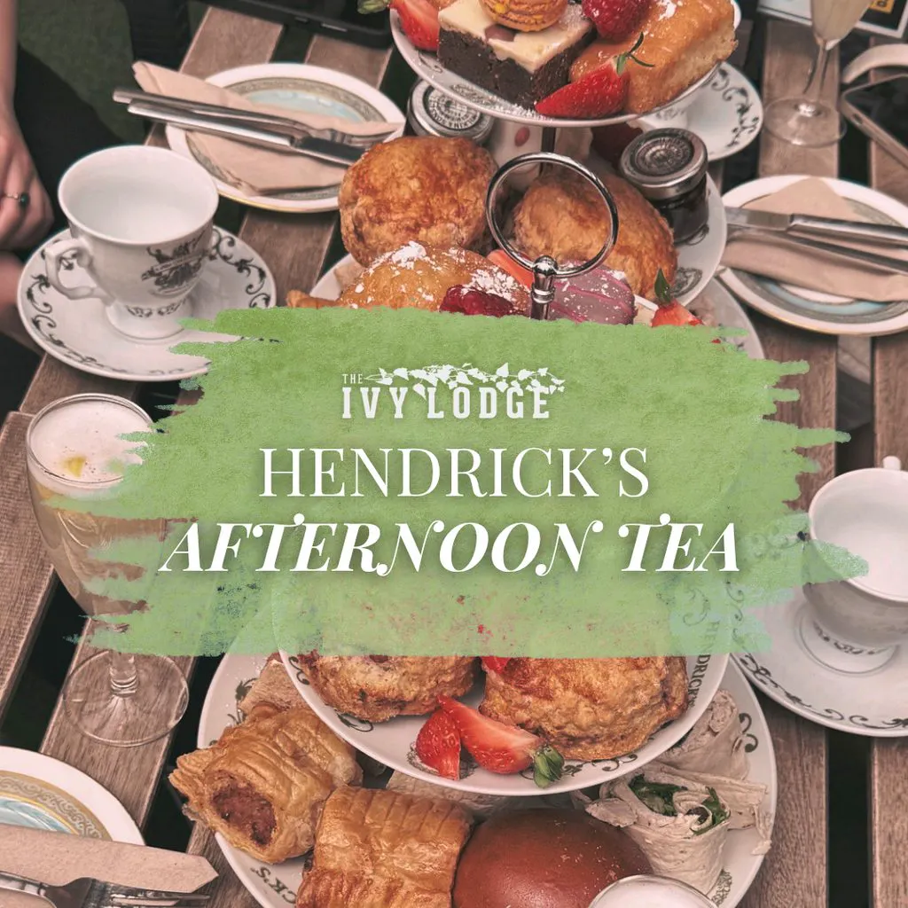 Hendricks Afternoon Tea at The Ivy Lodge