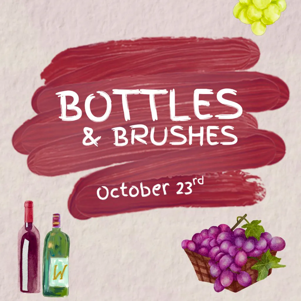 Bottles & Brushes @ Sealwood Estate & Vineyard at Sealwood Estate And Vineyard