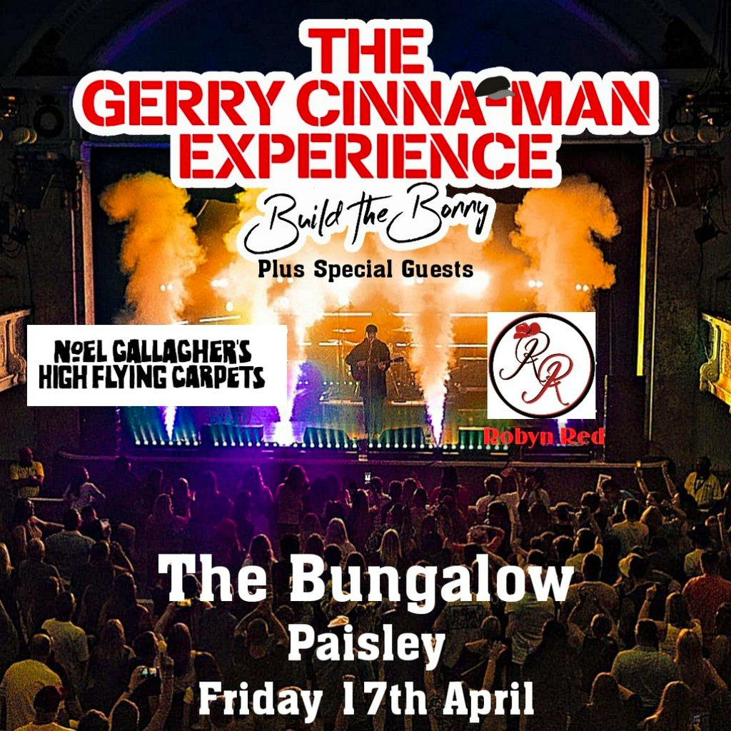 The Gerry Cinna-Man Experience at The Bungalow Bar