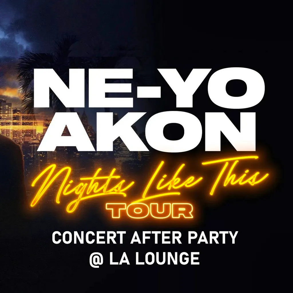 Ne-Yo & Akon Concert After Party at LA Lounge