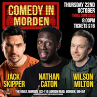 Comedy at the Vault Morden at The Vault Morden
