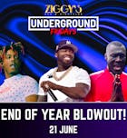 Underground Friday at Ziggys END OF YEAR BLOWOUT 21 June