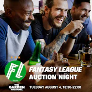 Fantasy League Auction Night at The Garden, Vauxhall