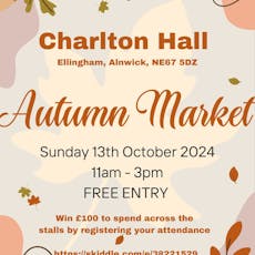 Autumn at Charlton Hall Alnwick at Charlton Hall