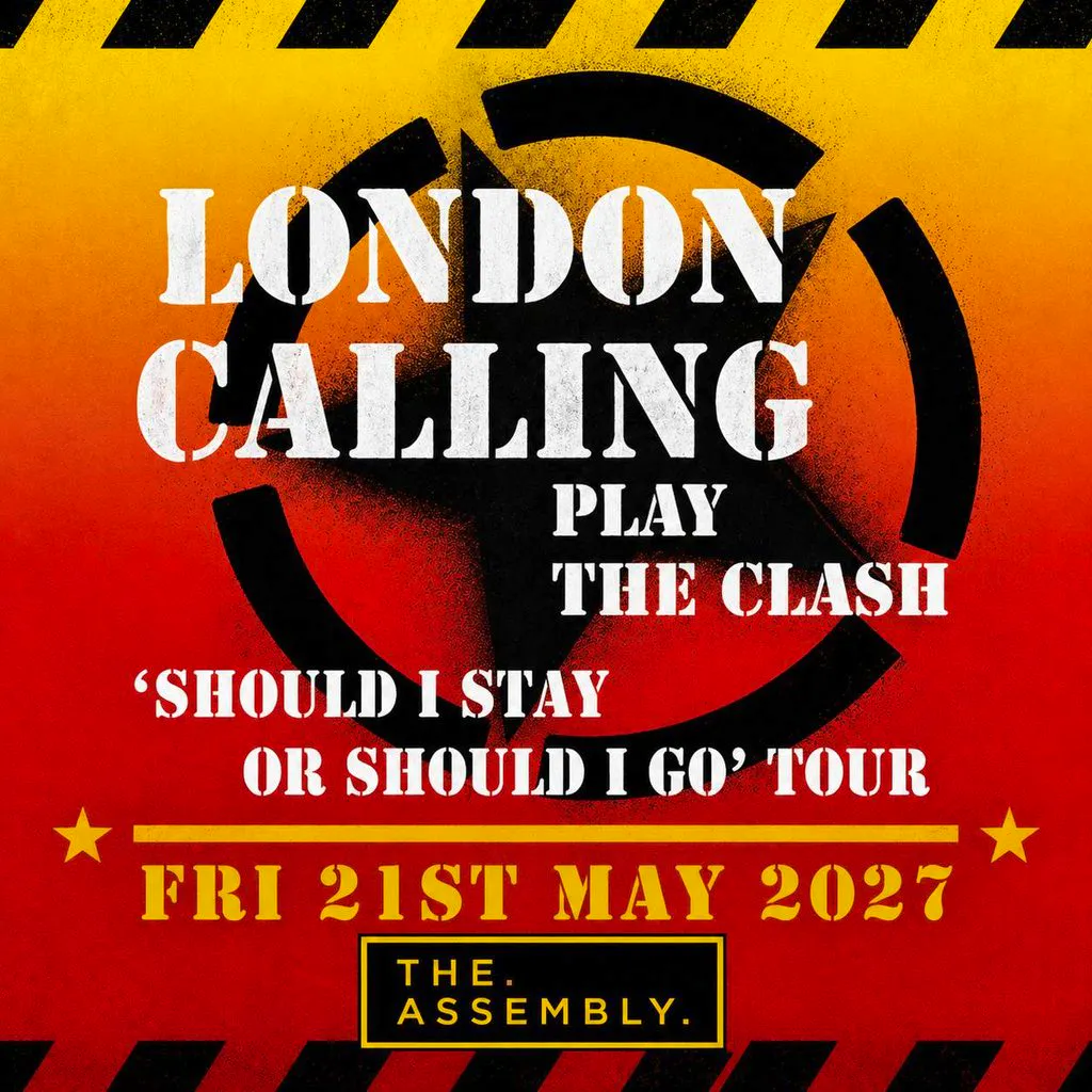 LONDON CALLING PLAY THE CLASH Friday 21/05/27 at The Assembly Leamington