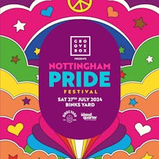 Groovebox Nottingham Pride Festival 2024 at Binks Yard