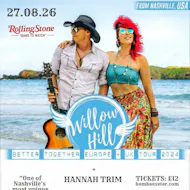 Bomba Live: WILLOW HILL (UK Tour) - 27.08.26 - Exeter at Bomba Exeter