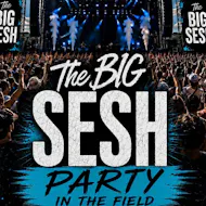 Big Sesh Party in the field at Horse And Jockey