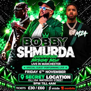 Bobby Shurmda X Legendarykeyzz X M24 Birthday Takeover