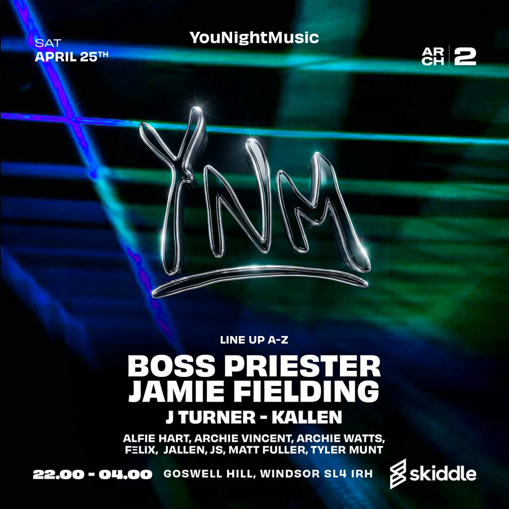 YouNightMusic presents Boss Priester & Jamie Feilding at Arch 2