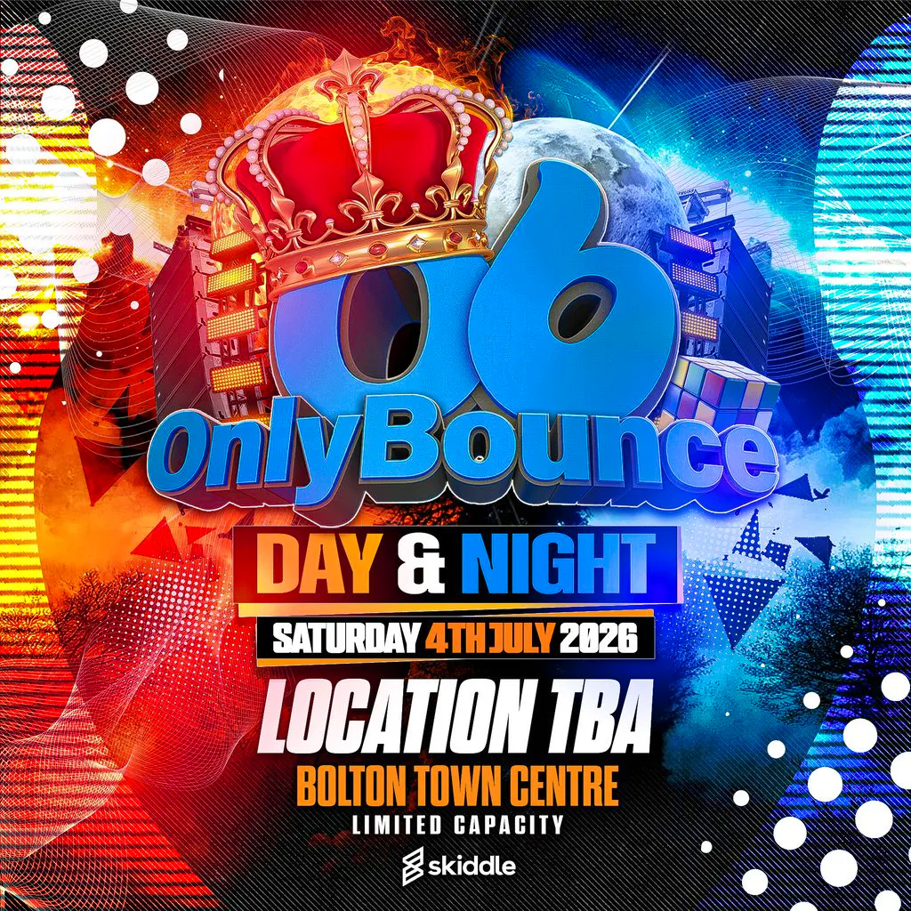 Only Bounce "day & night" at Bolton Town Centre