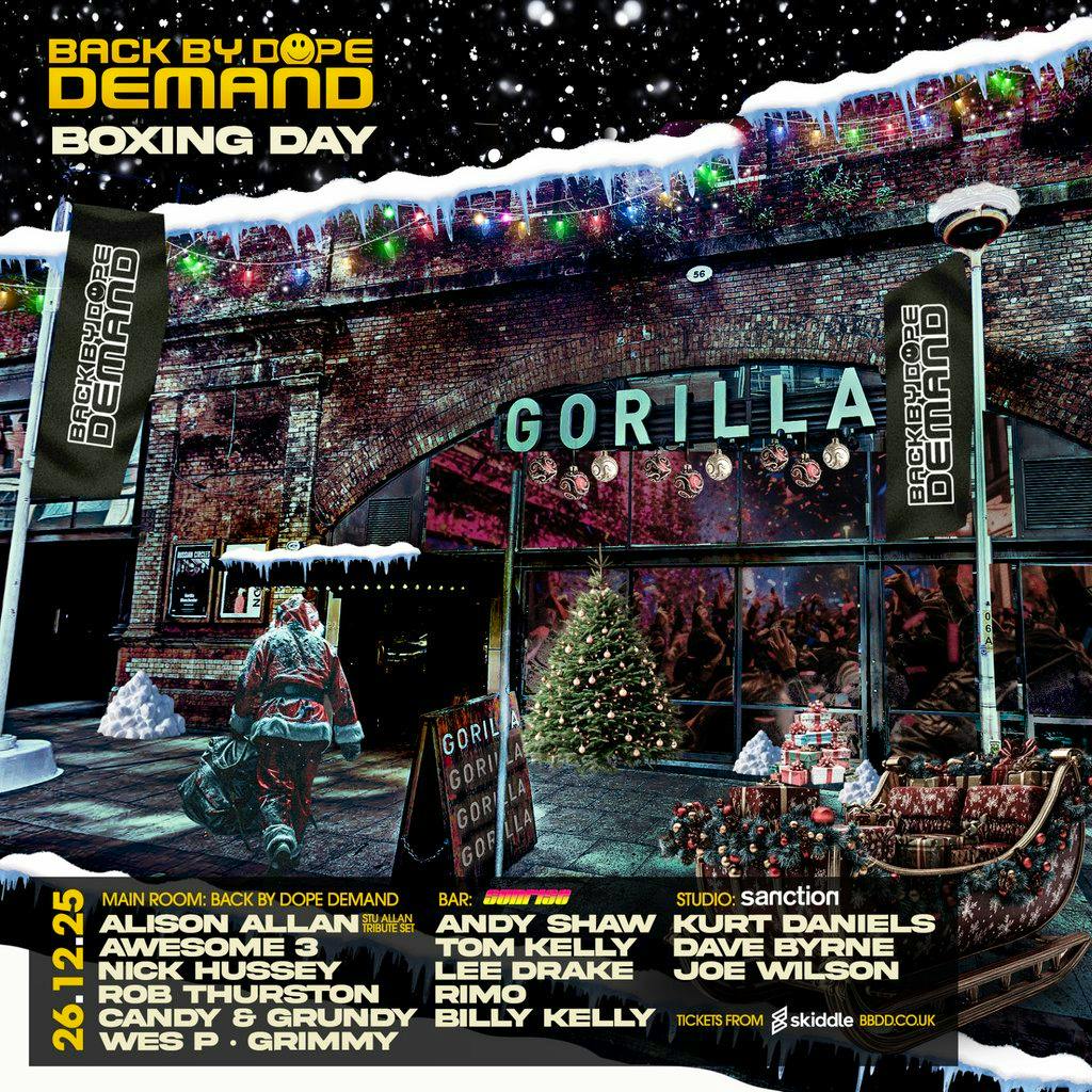 Back By Dope Demand x Sanction x Sunrise at Gorilla M1 5ww