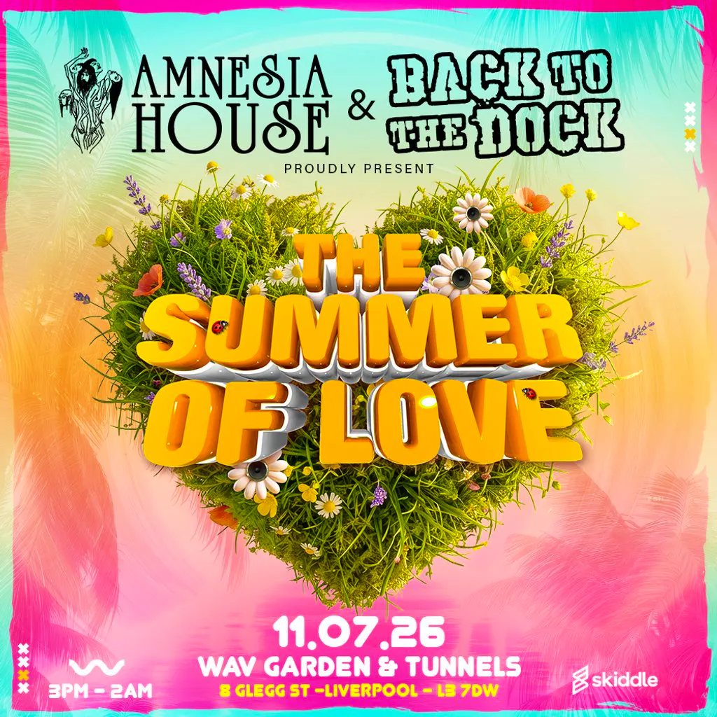 Amnesia House & Back to the Dock presents The Summer of Love at Wav Garden