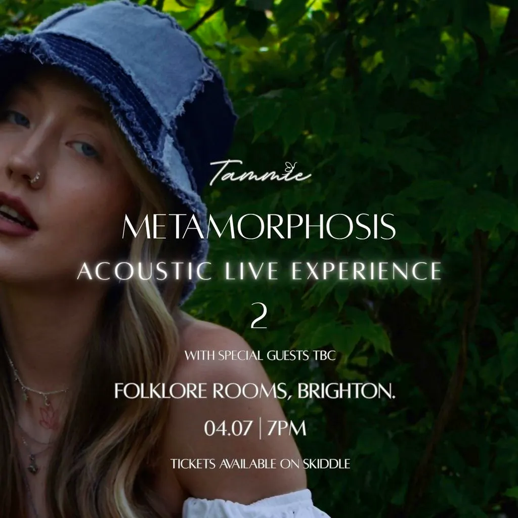 TAMMIE: METAMORPHOSIS Acoustic Live Experience 2 at The Folklore Rooms 