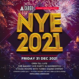 New Year's Eve at Cargo Tickets | Cargo London  | Fri 31st December 2021 Lineup