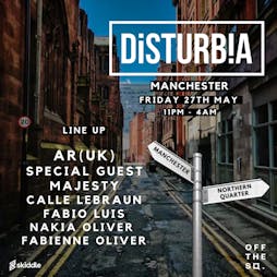 Disturbia in Manchester  Tickets | Virtual Event Online  | Fri 27th May 2022 Lineup