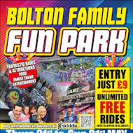 Cowie's Funfairs Presents Bolton Family Fun Park at Bolton Town Centre