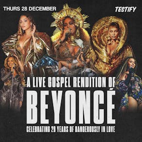 Beyonce Dangerously In Love 20th Anniversary Gospel Celebration