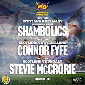 Theme Park Fan Zone - Shambolics - Germany V Scotland