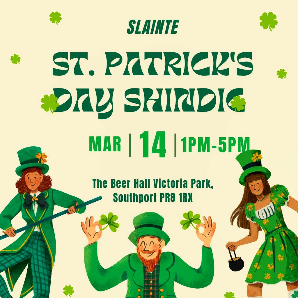 St Patrick Day's Shindig! Day time Session at Victoria Park Southport