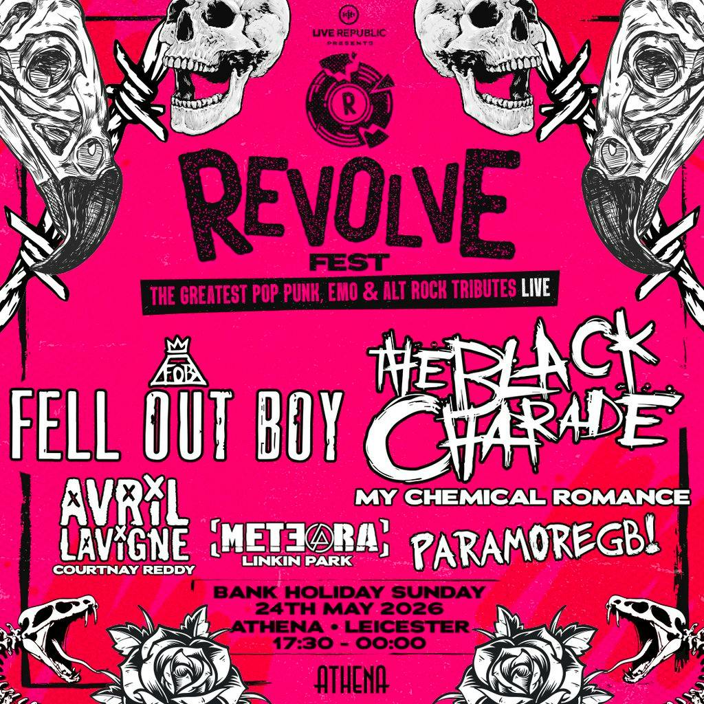 Fell Out Boy & Black Charade | Revolve Festival | Athena at Athena Events Venue