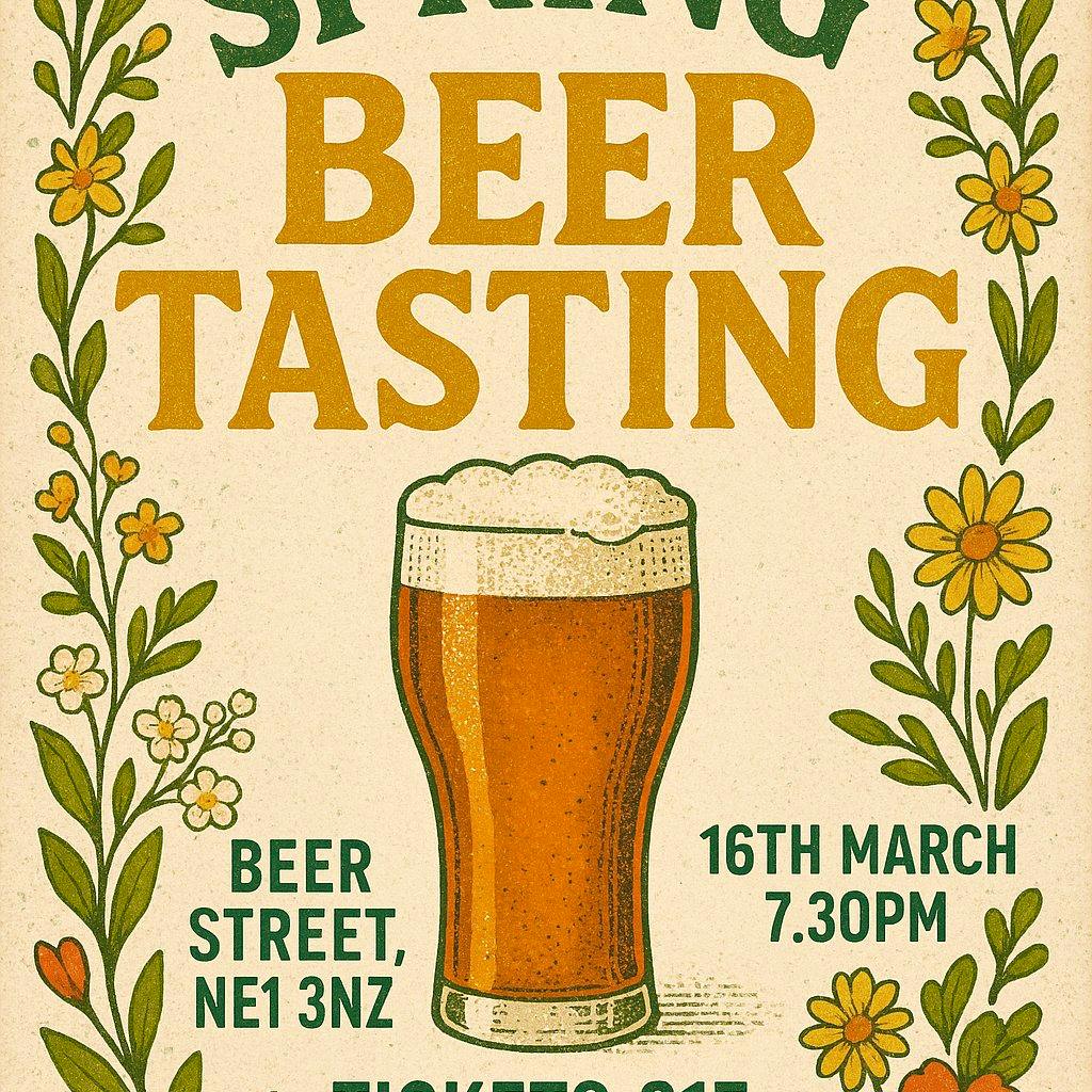 Spring Beer Tasting at Beer Street