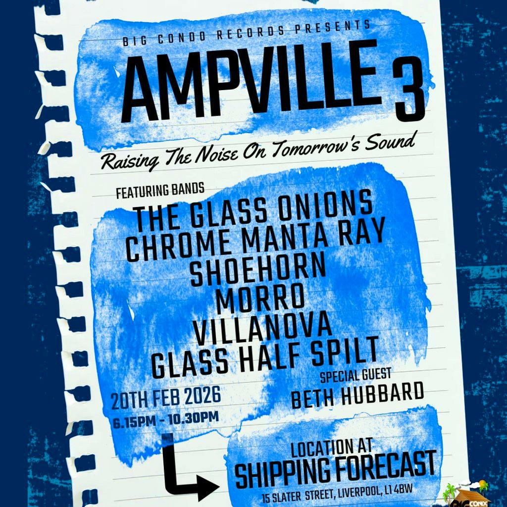 Big Condo Records Presents Ampville 3 at The Hold The Shipping Forecast