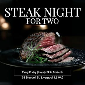 Steak Night for Two @ Blundell Street Restaurant, Liverpool