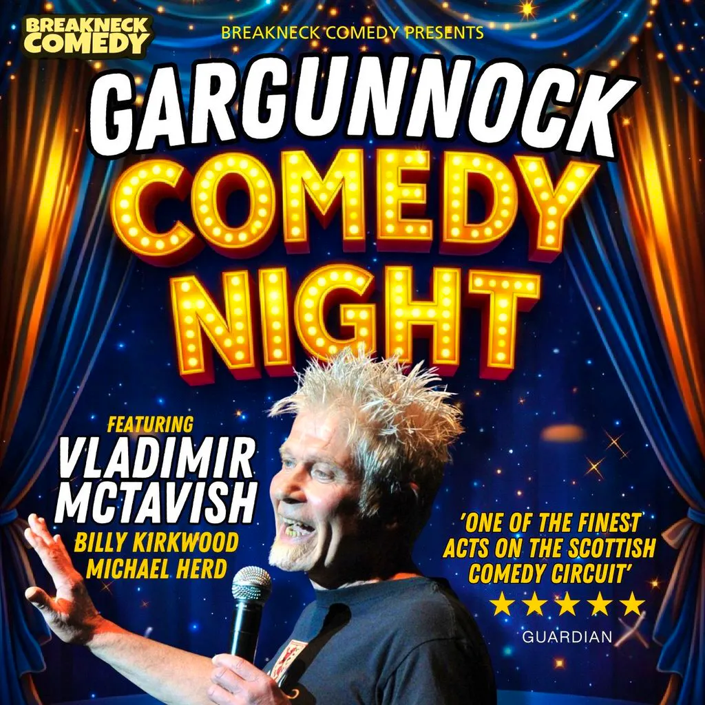 Comedy Night - Vladimir McTavish at Gargunnock Community Centre