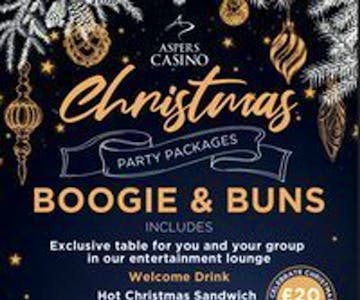 Christmas Party Packages at Aspers Casino Newcastle