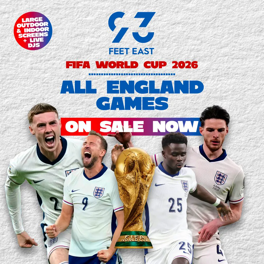 World Cup 2026 Live at 93 Feet East, London at 93 Feet East