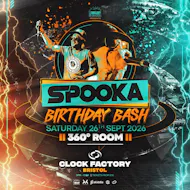Spooka's Birthday Bash at Clock Factory Bristol