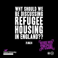 SOCIETY MATTERS: Why should we be discussing refugee housing in at ARTUM