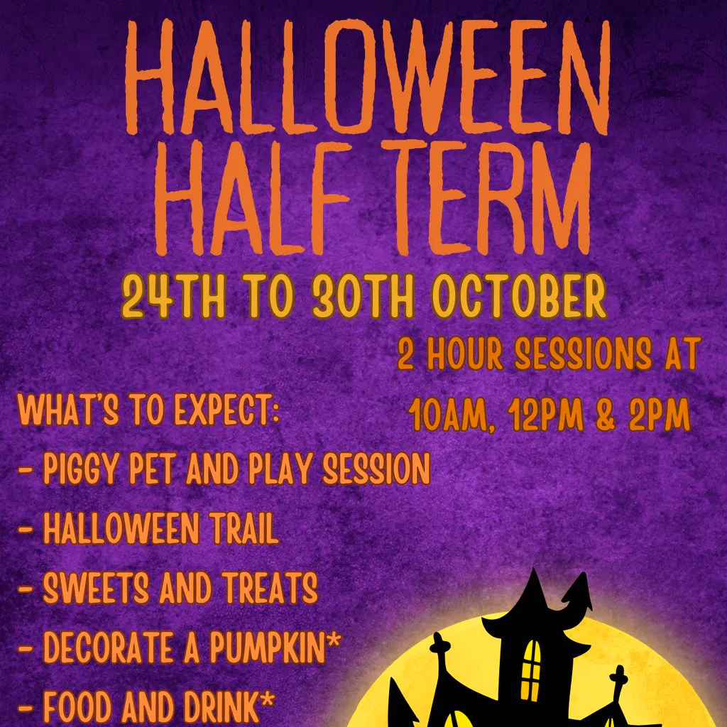 Halloween Half Term at Kew Little Pigs Farm Ltd