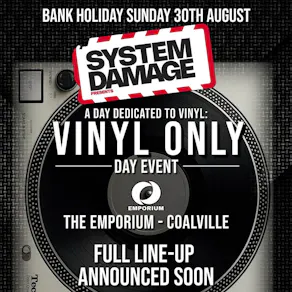 System Damage Presents Vinyl Only